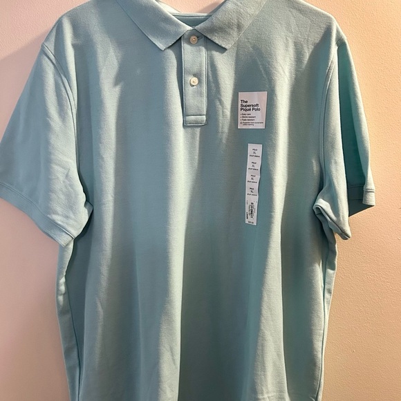 NWT Sonoma Light Blue Casual Polo Shirt Classic Design - Picture 7 of 7